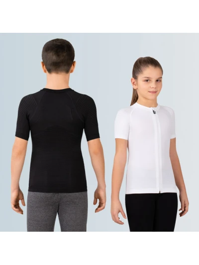 MAGLIA POSTURALE PEDIATRICA P+ YOUNGUP BIANCA - TAGLIA 2