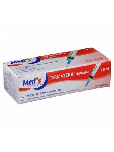 SIRINGA MONOUSO 2,5/3ML 10PZ