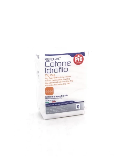 PIC REKOSAC COTONE IDROFILO ZIGZAG - 500G - MASSIMA...