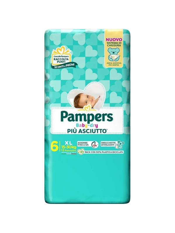 PAMPERS BD DOWNCOUNT XL 13PZ