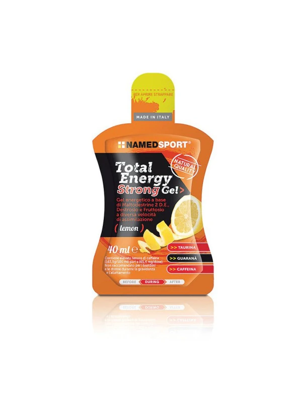 NAMED SPORT - TOTAL ENERGY STRONG GEL - LEMON 40ML