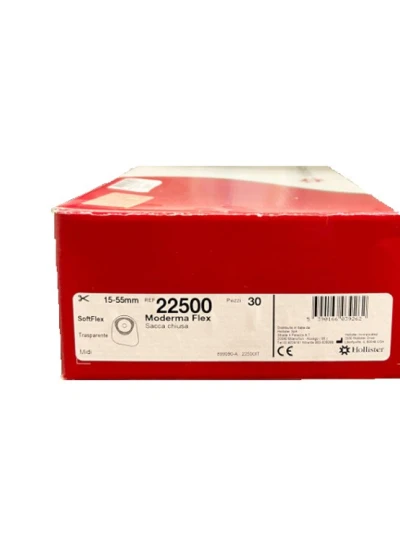 MODERMA SACCA COLOSTOMIA CHIUSA TRASPARENTE 15/55 - 30PZ... 2
